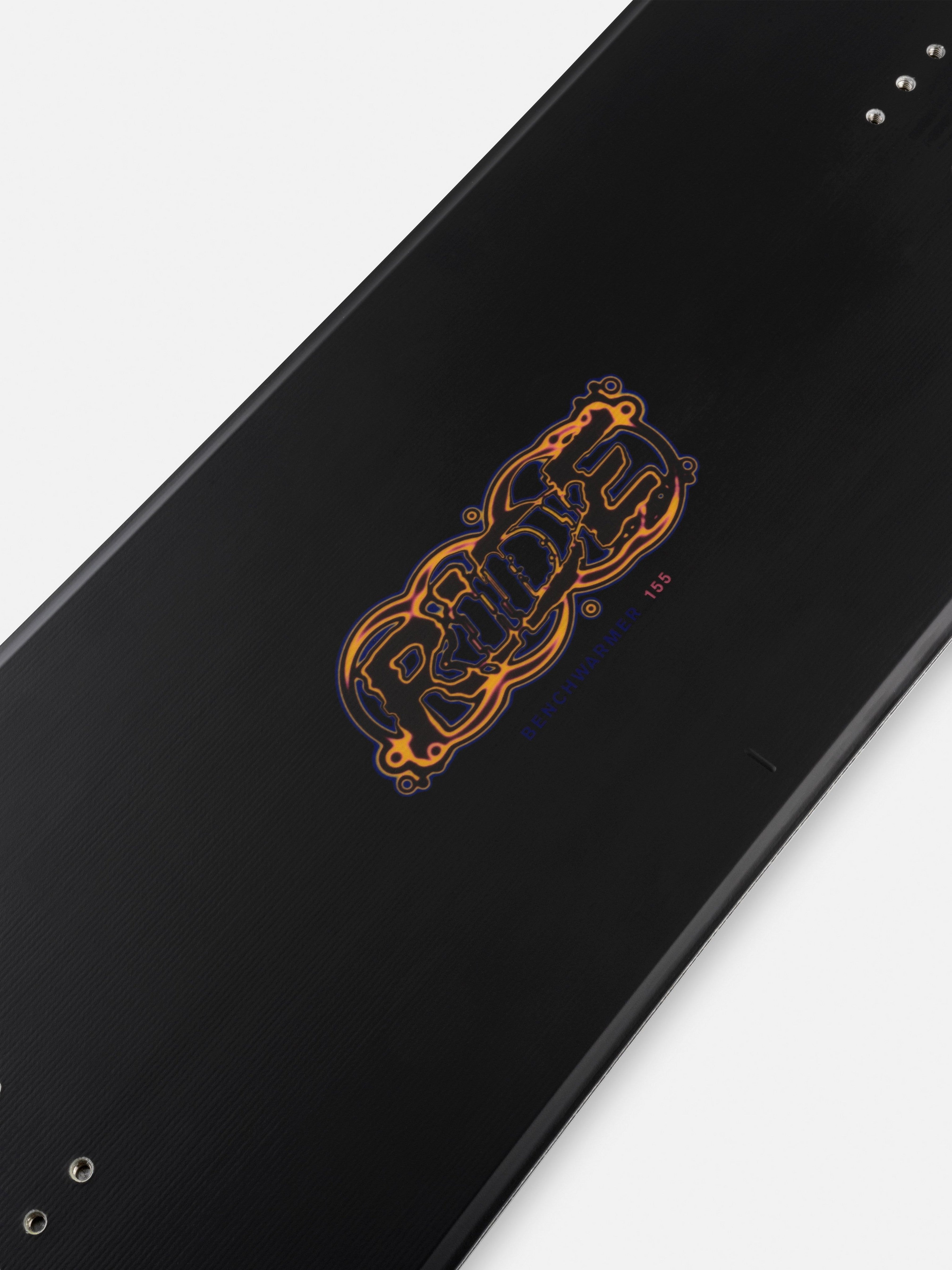 157 2027 Ride Benchwarmer Snowboard Detail