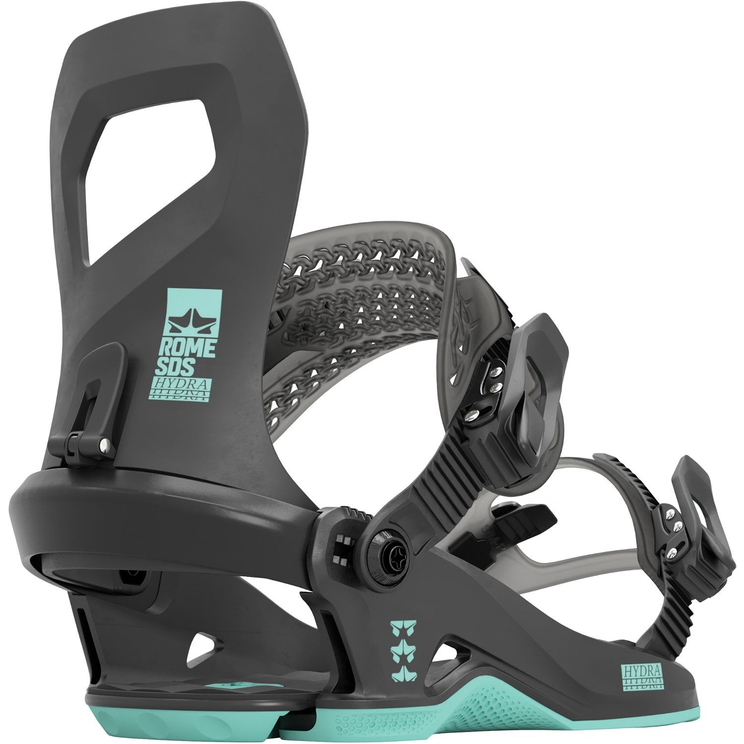 2024 Black Hydra Women's Rome Snowboard Bindings