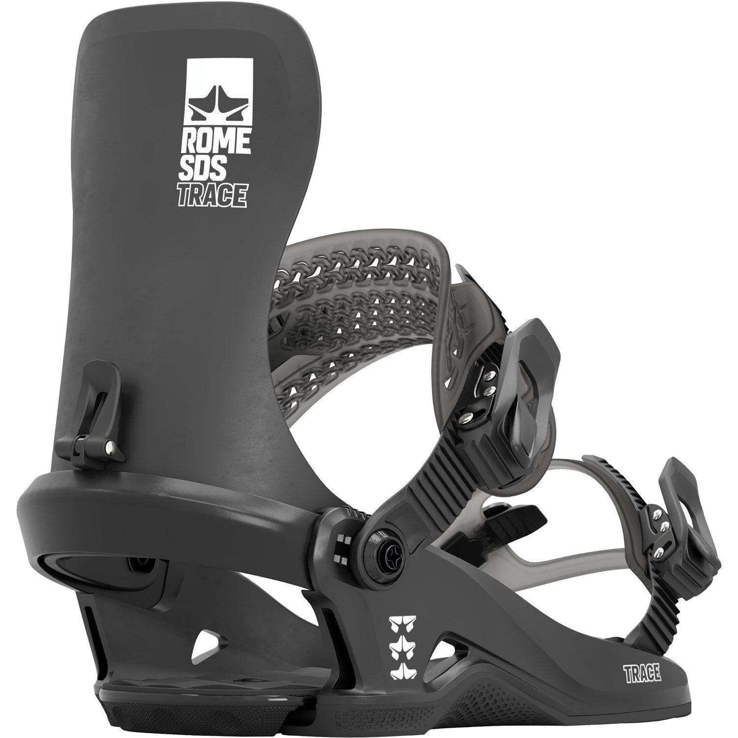 2024 Black Trace Rome Snowboard Bindings