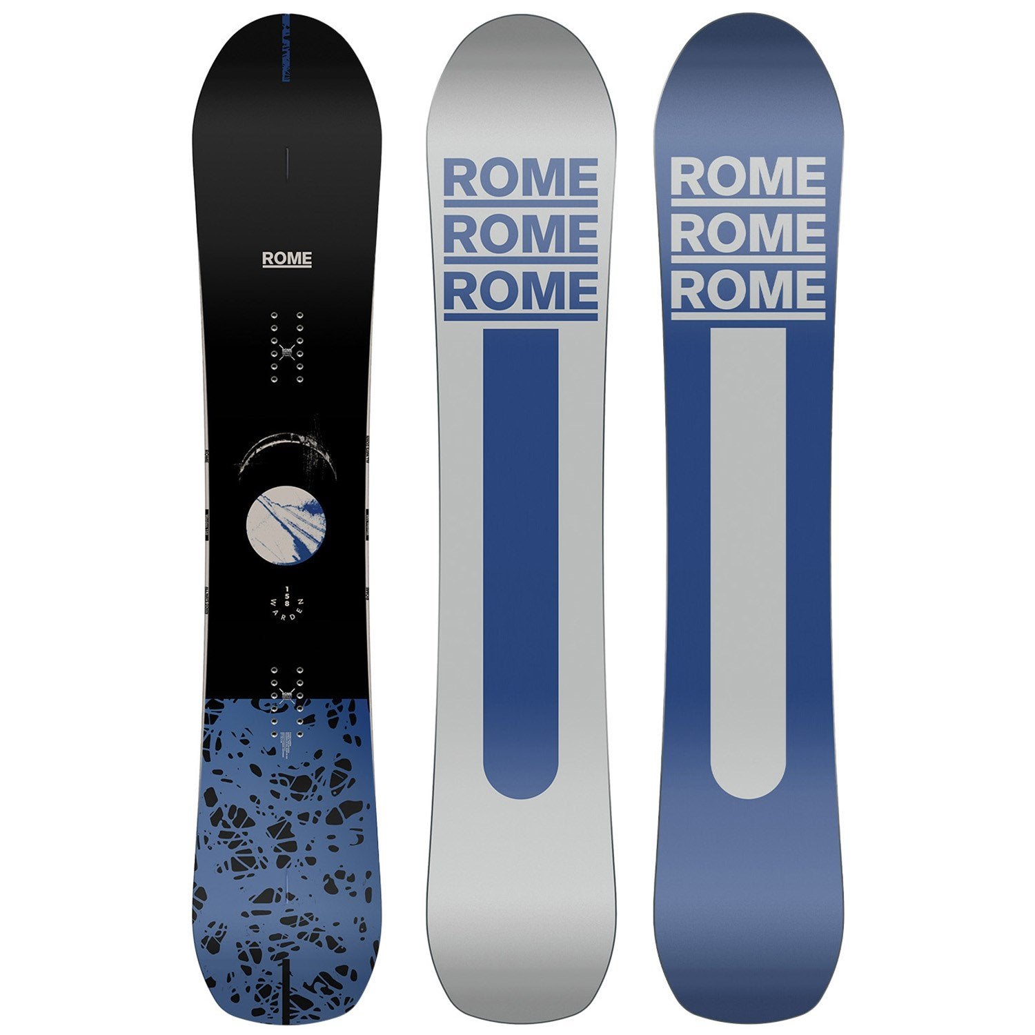contact rome snowboards Rome Warden Snowboard 2025(Blem)