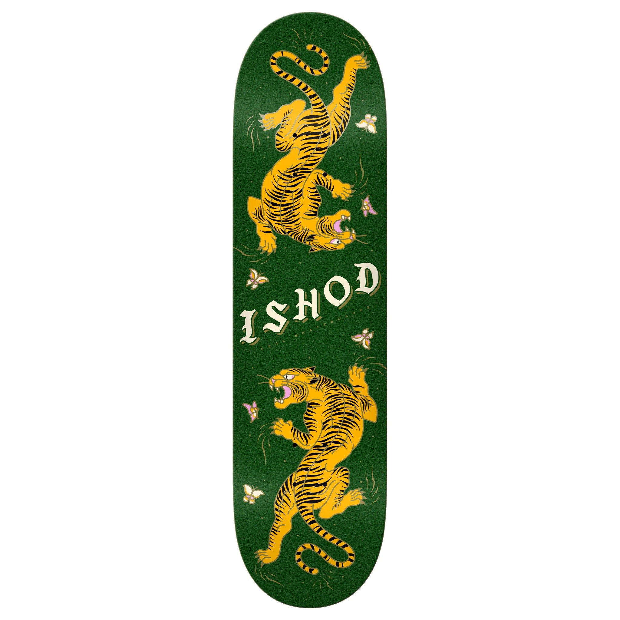 Green Glitter Ishod Wair Cat Scratch Real Twin Tail Deck