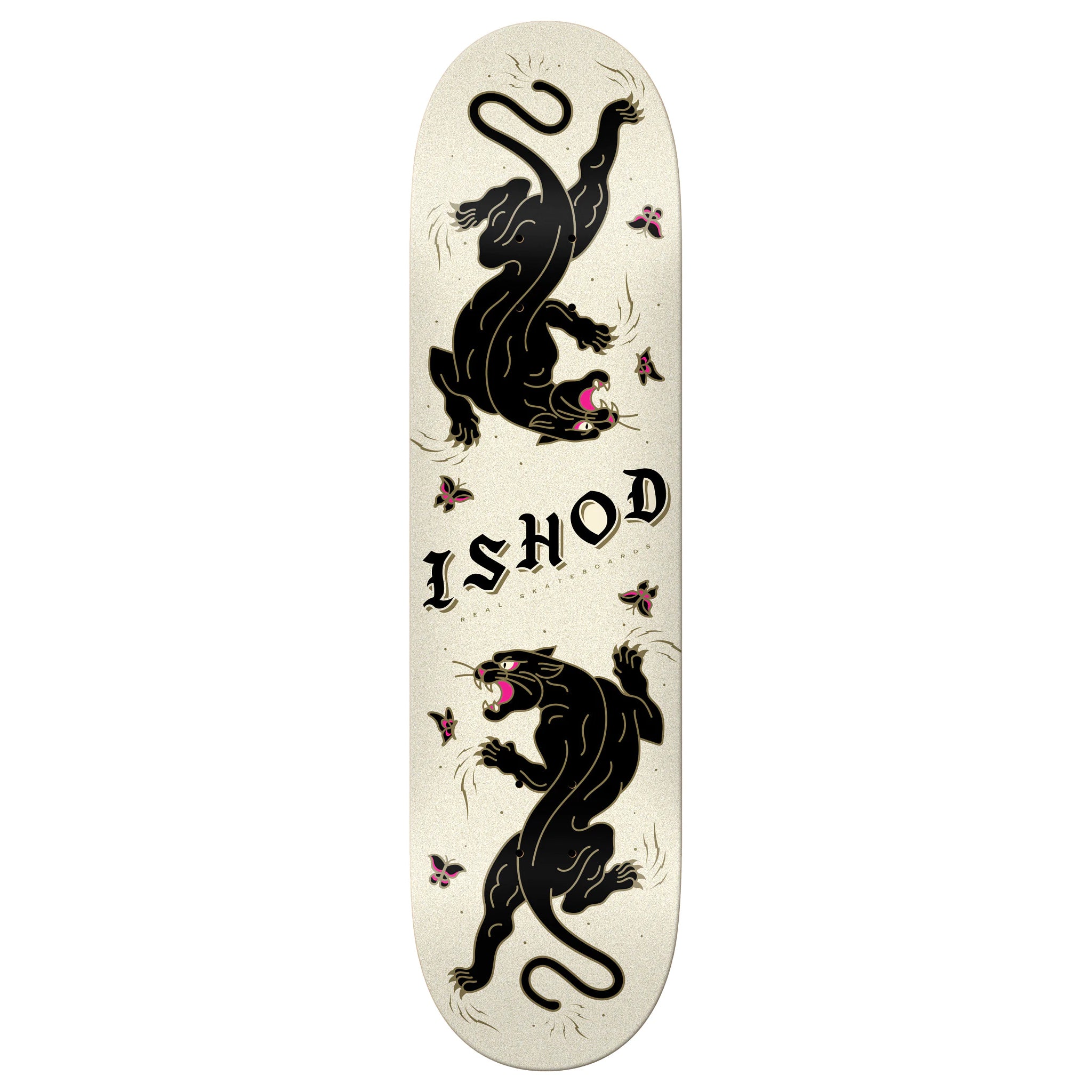 Ishod Wair Cat Scratch Twin Tail Real Skateboard Deck