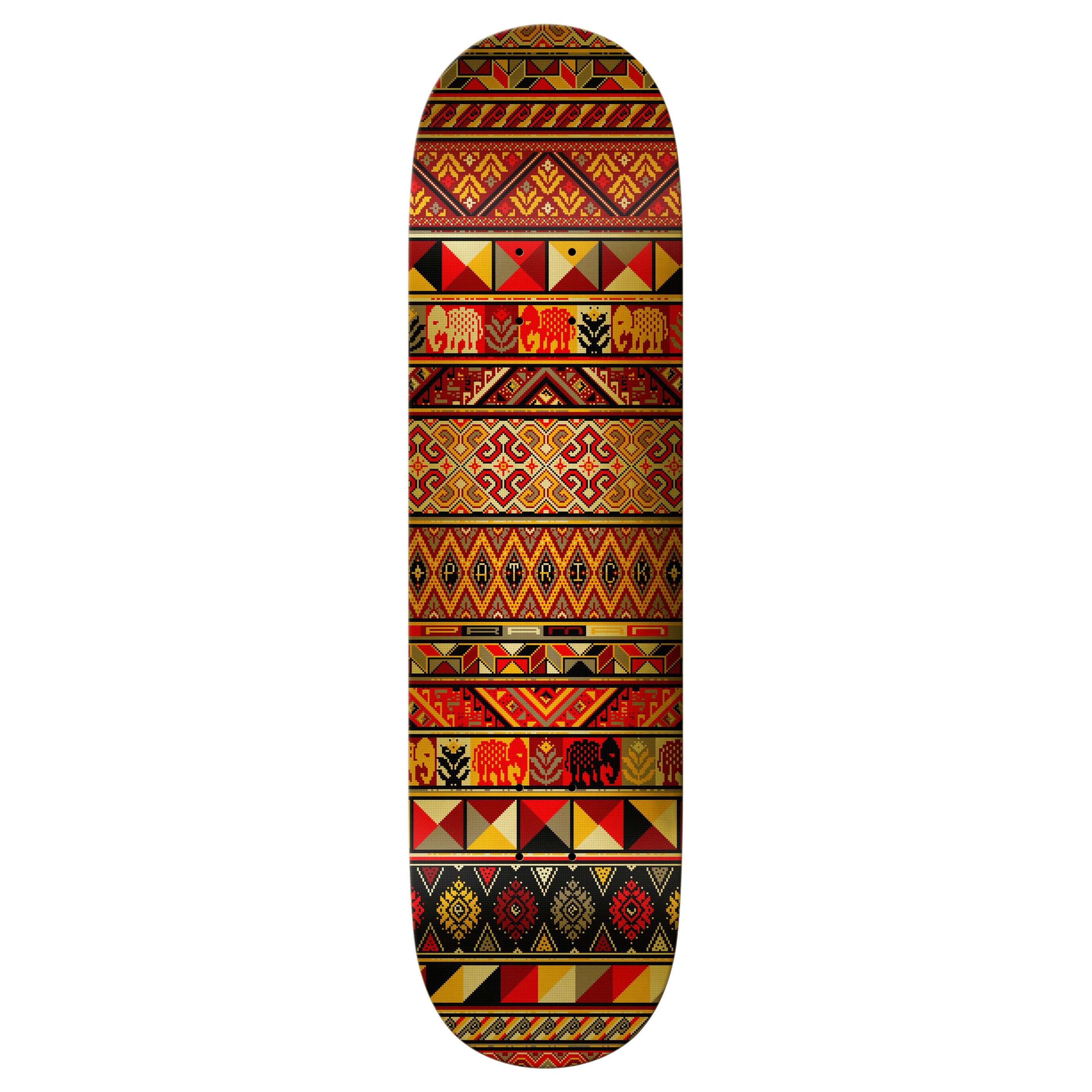 Patrick Praman Silk Road Limited Real Skateboard Deck