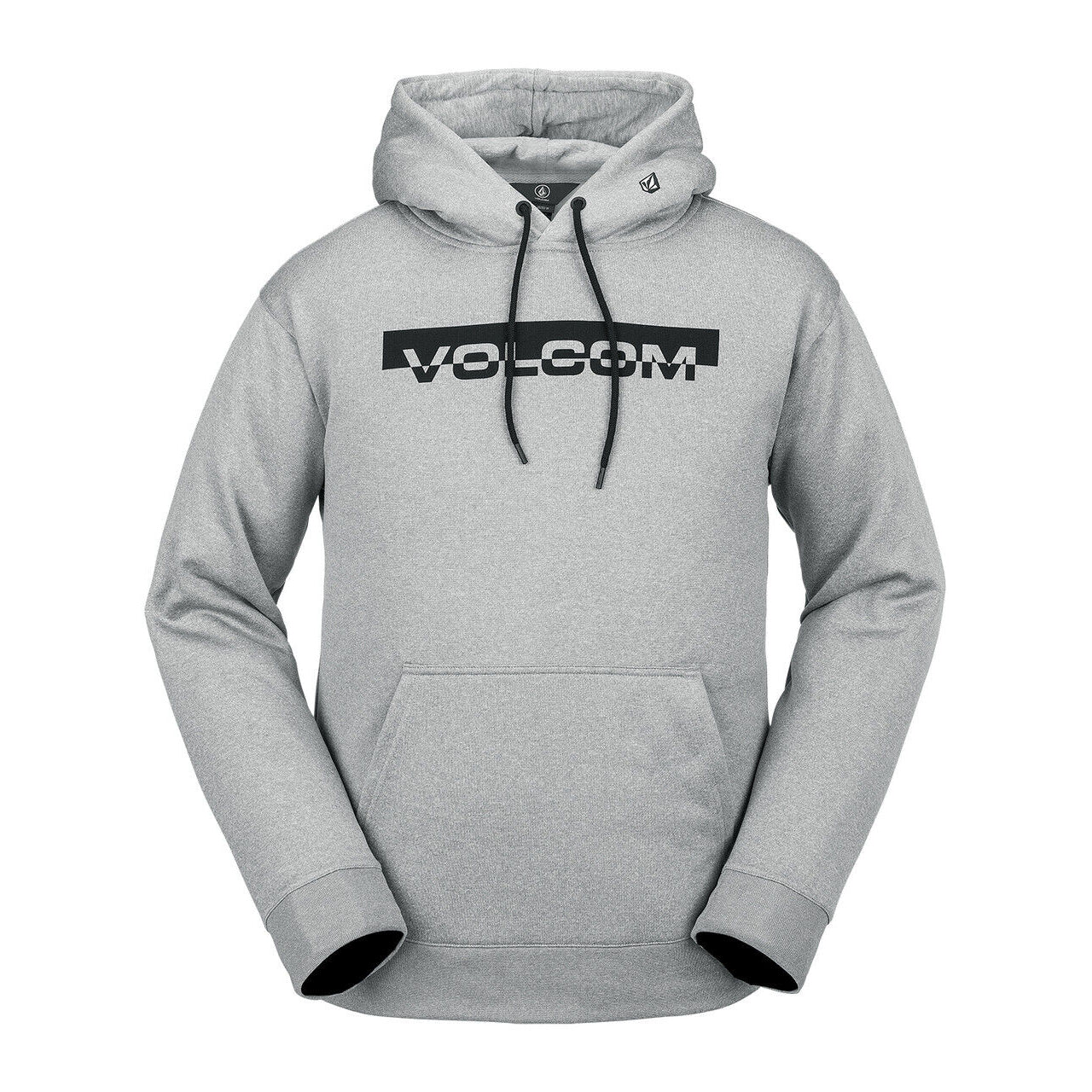 Heather Grey Core Hydro Fleece Volcom Hoodie