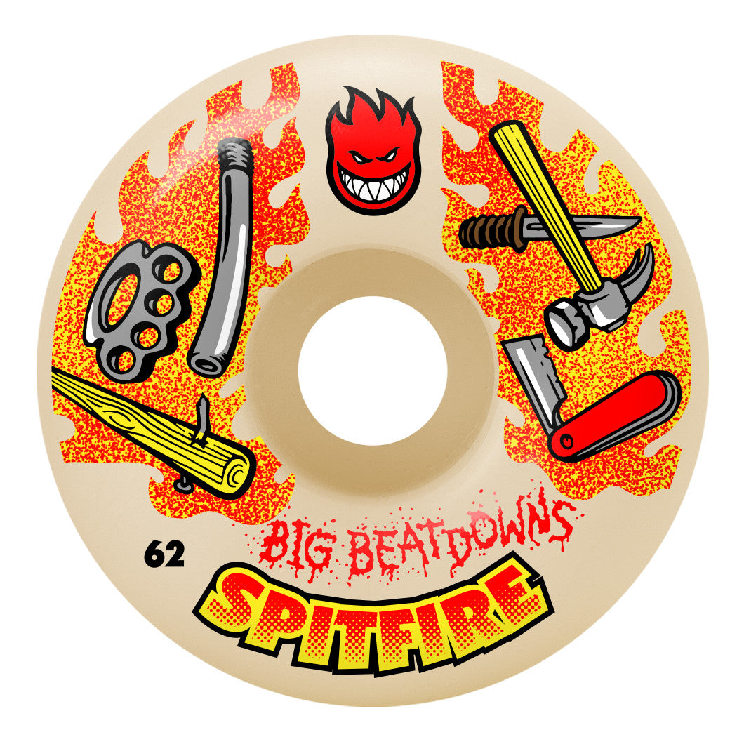 Big Beatdowns F4 99D Spitfire Classic Skateboard Wheels