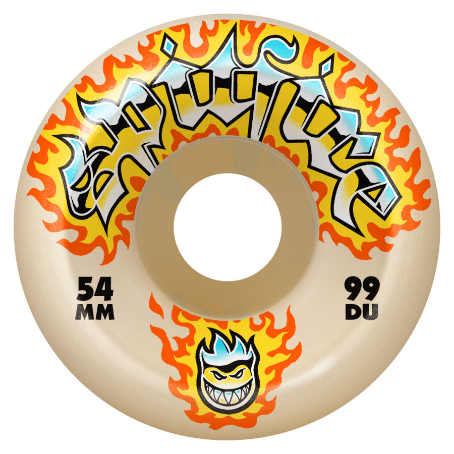 Spitfire Formula Four 99D Chrome Venom Conical Full Skateboard Wheels