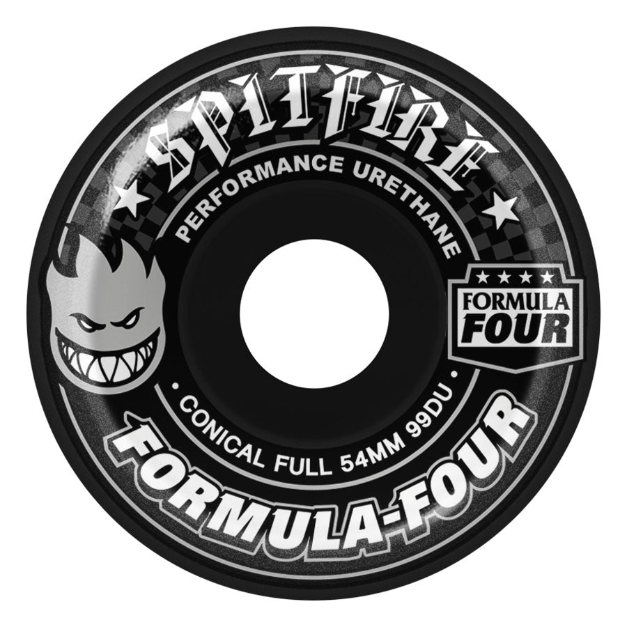 Black Conical Full Spitfire Wheels