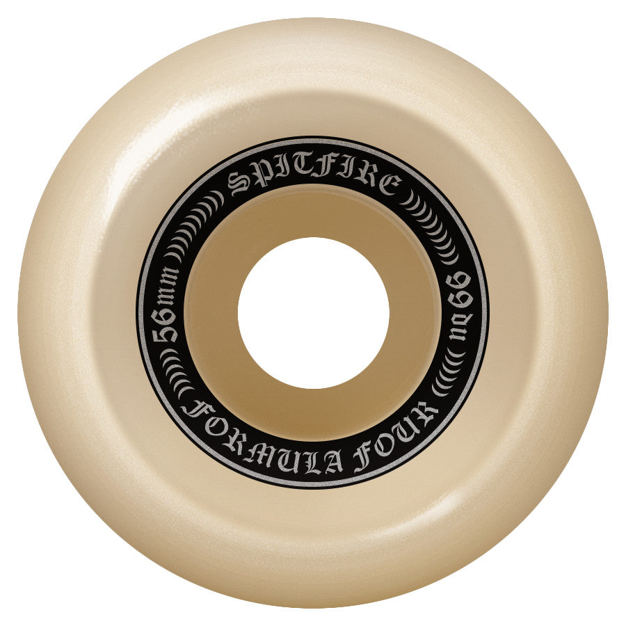 Spitfire F4 99D OG Classic Skateboard Wheels - White/Blue