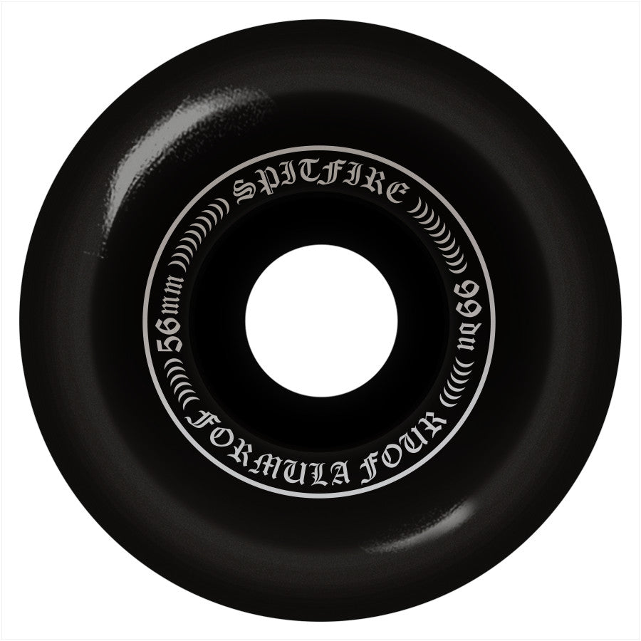 Black OG Classic F4 Spitfire Wheels