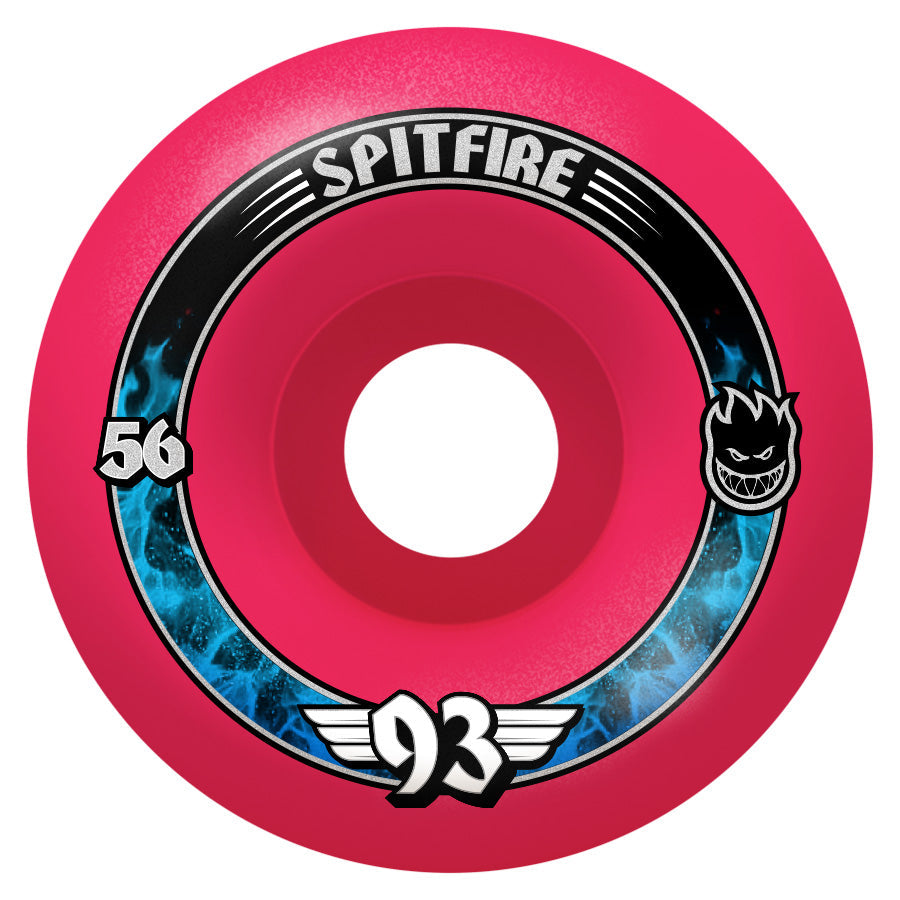 56mm Pink 93D Spitfire Soft Slider Radial Wheels
