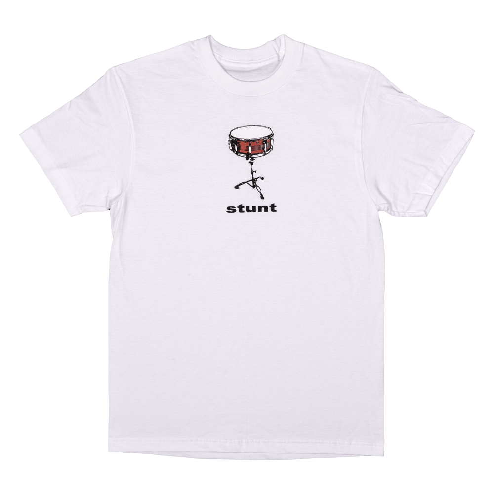 Stunt 365 Drum Kit Tee - White/Red