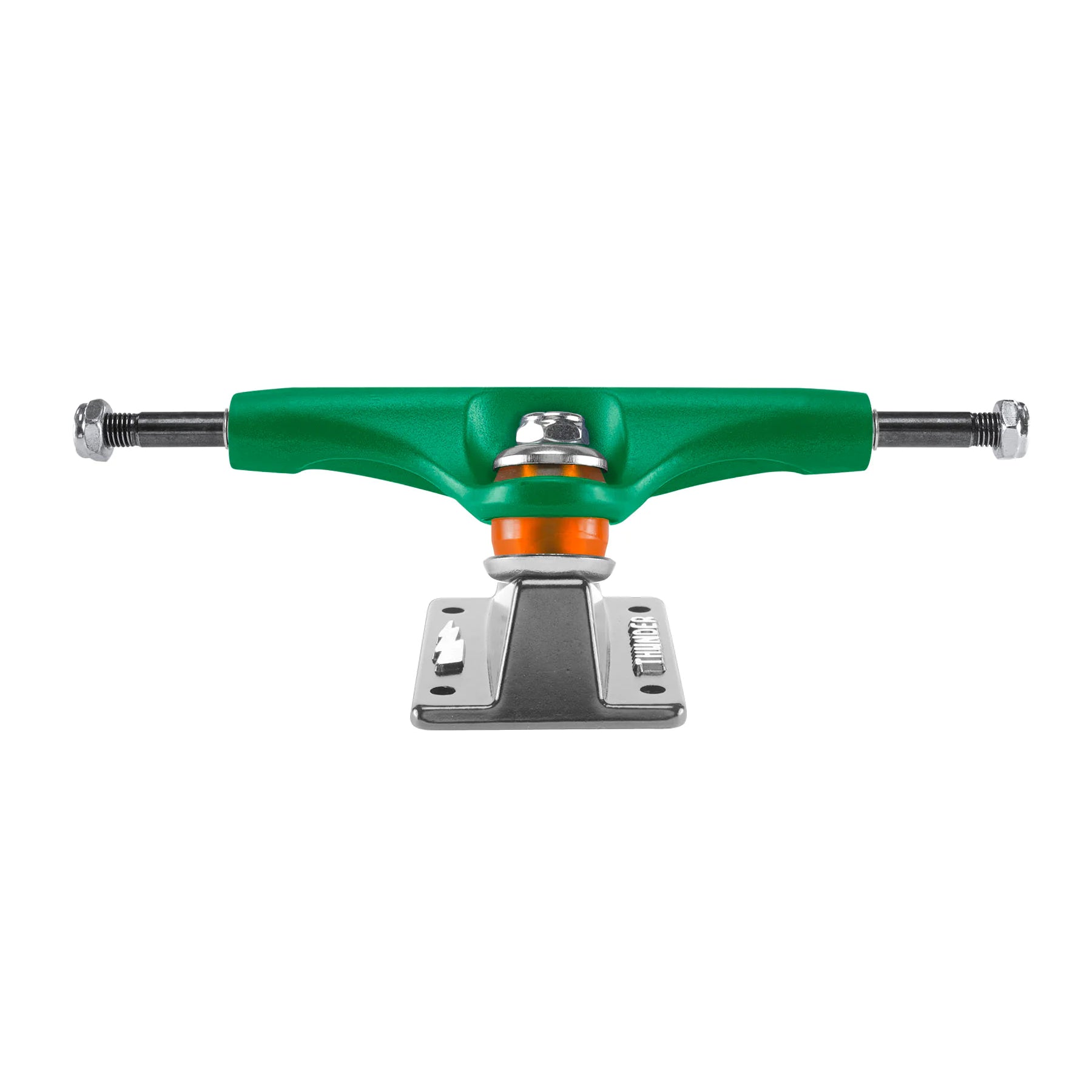 Anodized Green/Polished Lights Thunder Skateboard Trucks