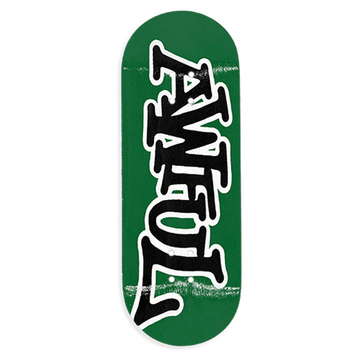 Awful Think Rip Green Fingerboard Deck - Bully 97 Shape