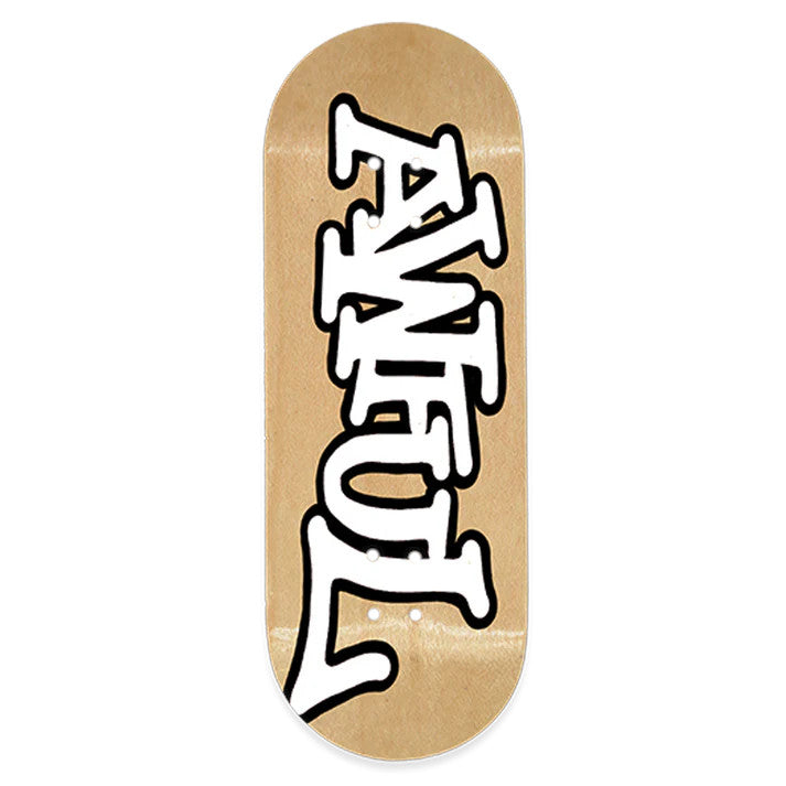 Awful Think Rip Transparent Fingerboard Deck - Bully 97 Shape