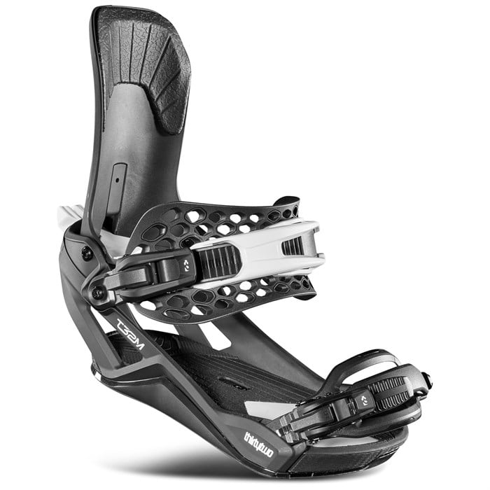 2026 Black Fase T32M Thirtytwo Snowboard Bindings Front
