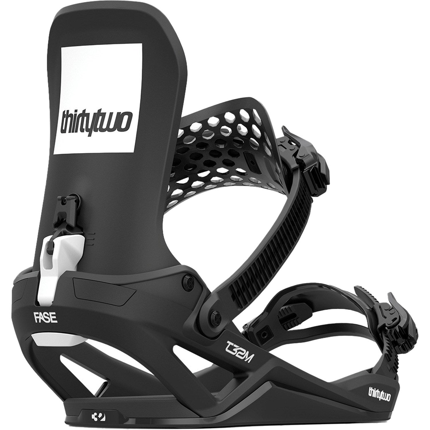 2026 Black Fase T32M Thirtytwo Snowboard Bindings