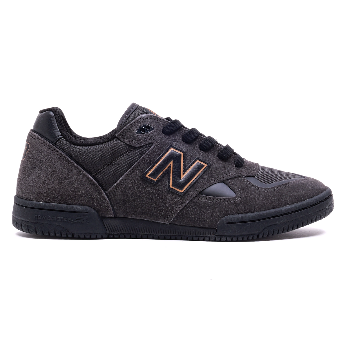 New Balance Numeric 600 Tom Knox Skateboard Shoe - Charcoal/Black