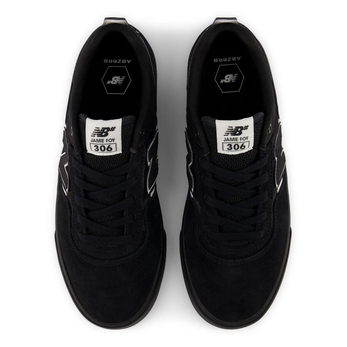 New Balance Numeric Jamie Foy 306 Skateboard Shoe - Black/White