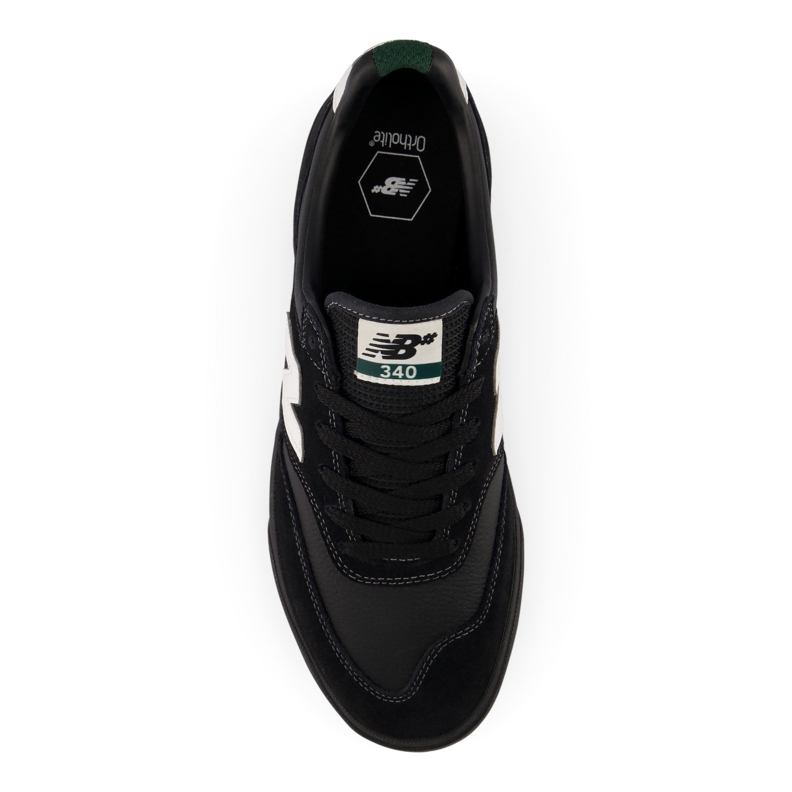 Black 340 NB Numeric Vulc Skate Shoe Top