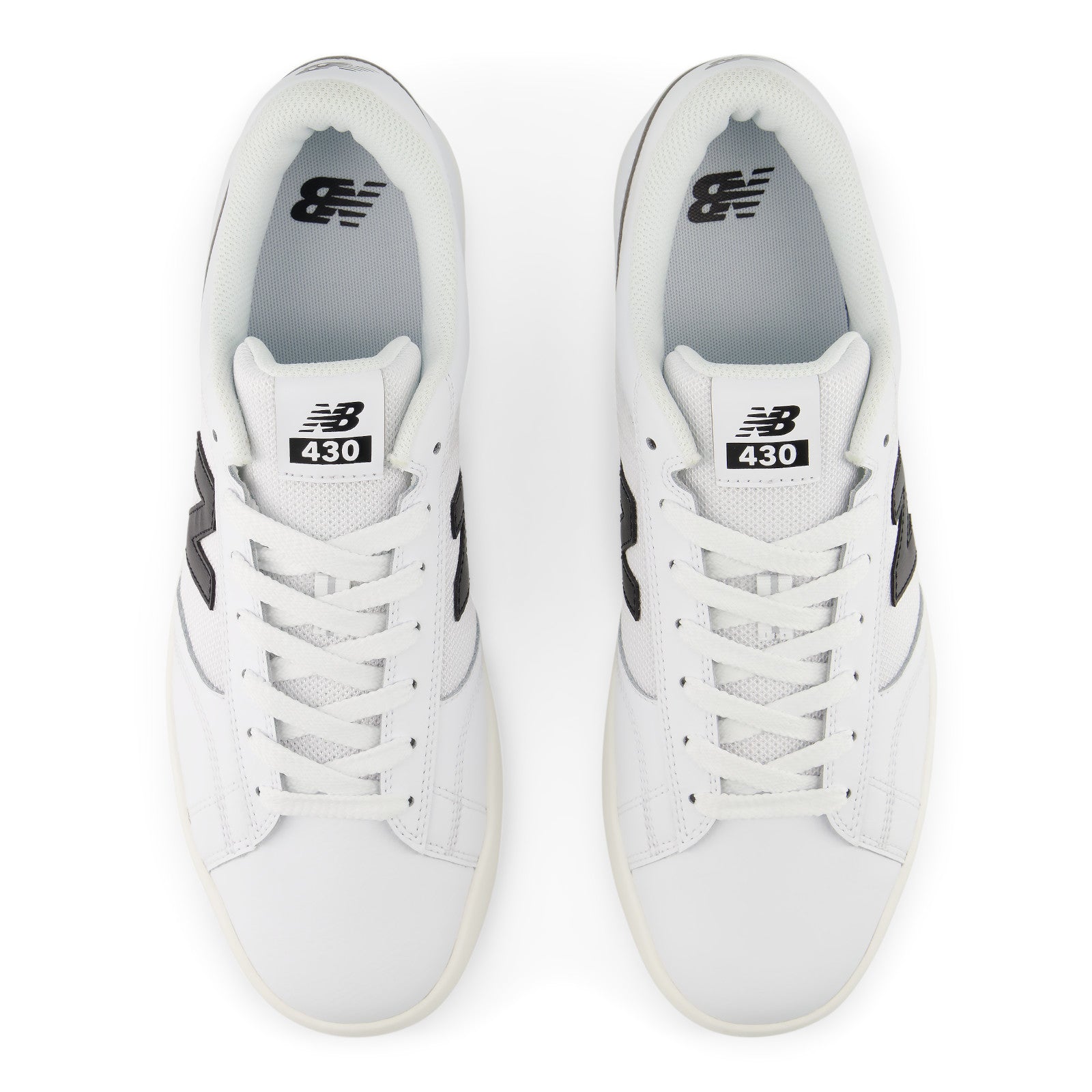 White/Black NB Numeric 430 Skate Shoe Top