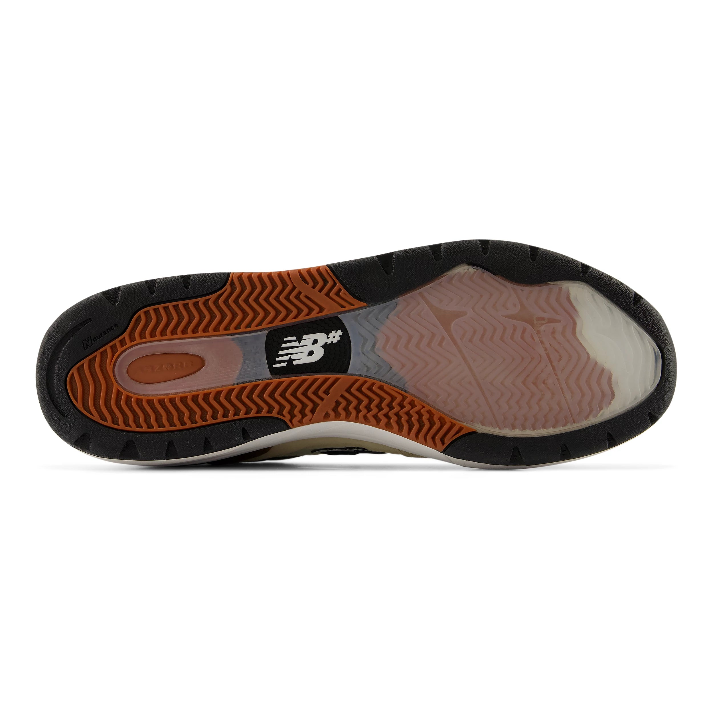 Sea Salt/Brown Andrew Reynolds 933 NB Numeric Skate Shoe Bottom