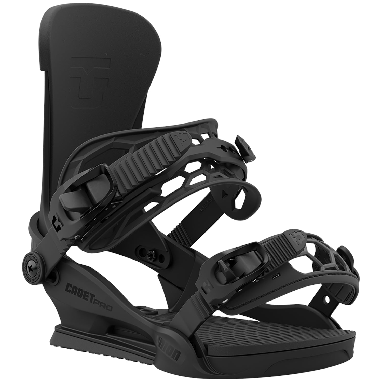 2024 Cadet Pro Kids Union Snowboard Bindings Front