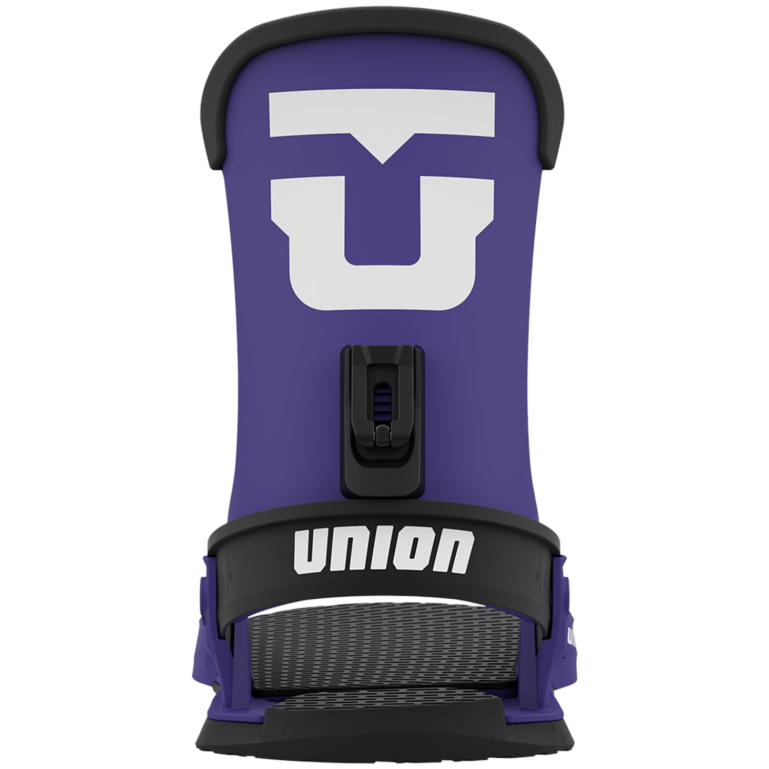 Purple 2024 Cadet Pro Union Snowboard Bindings Back