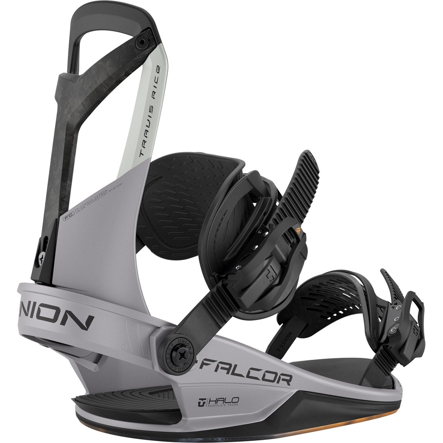 Union 2026 Falcor Snowboard Bindings - Fossil Grey