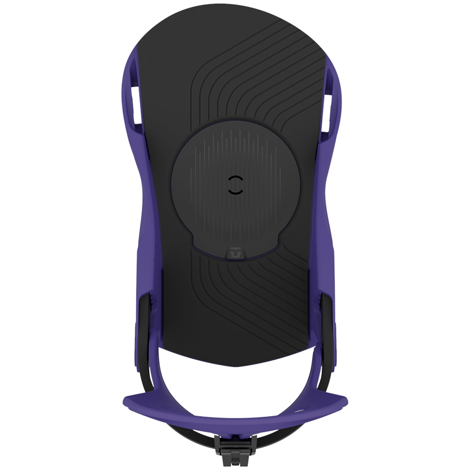 Purple 2024 Flite Pro Union Snowboard Bindings Footbed