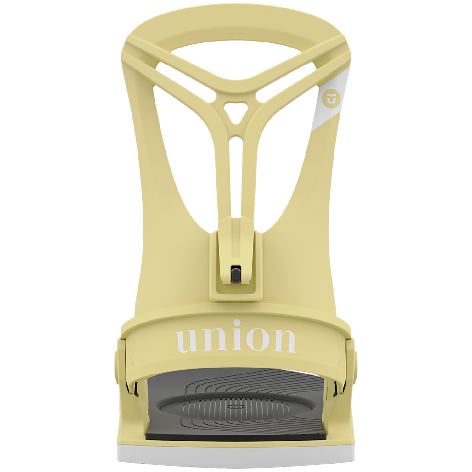 Yellow 2024 Rosa Union Women's Snowboard Bindings Back