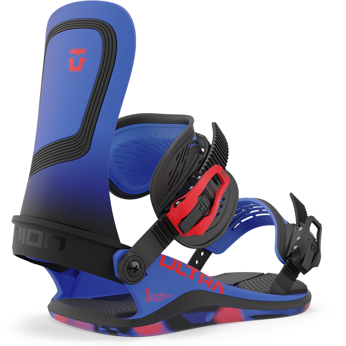 Deep Blue 2024 Ultra Union Snowboard Bindings