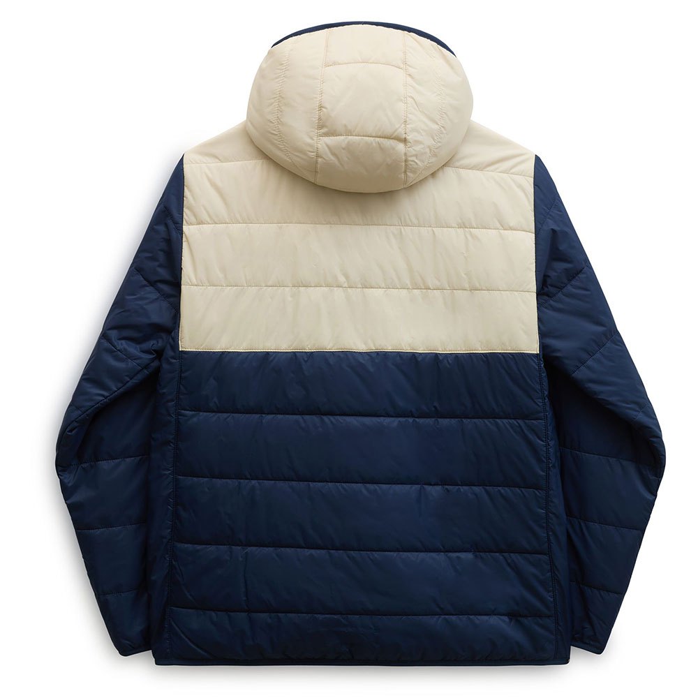 Beige/Navy Vans Prospect MTE-1 Puffer Jacket Back