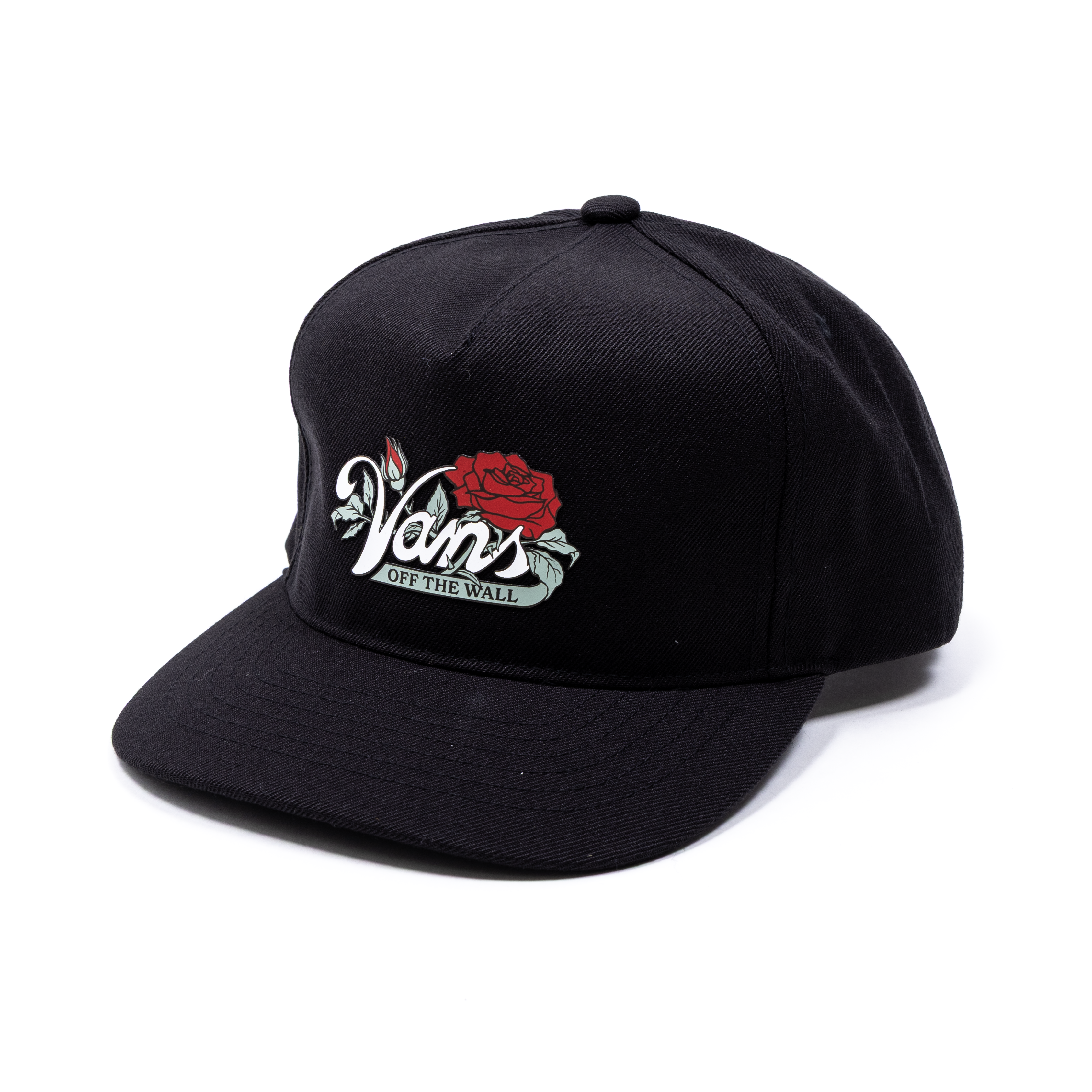 Vans Old Skool Bloom Snapback Hat - Black