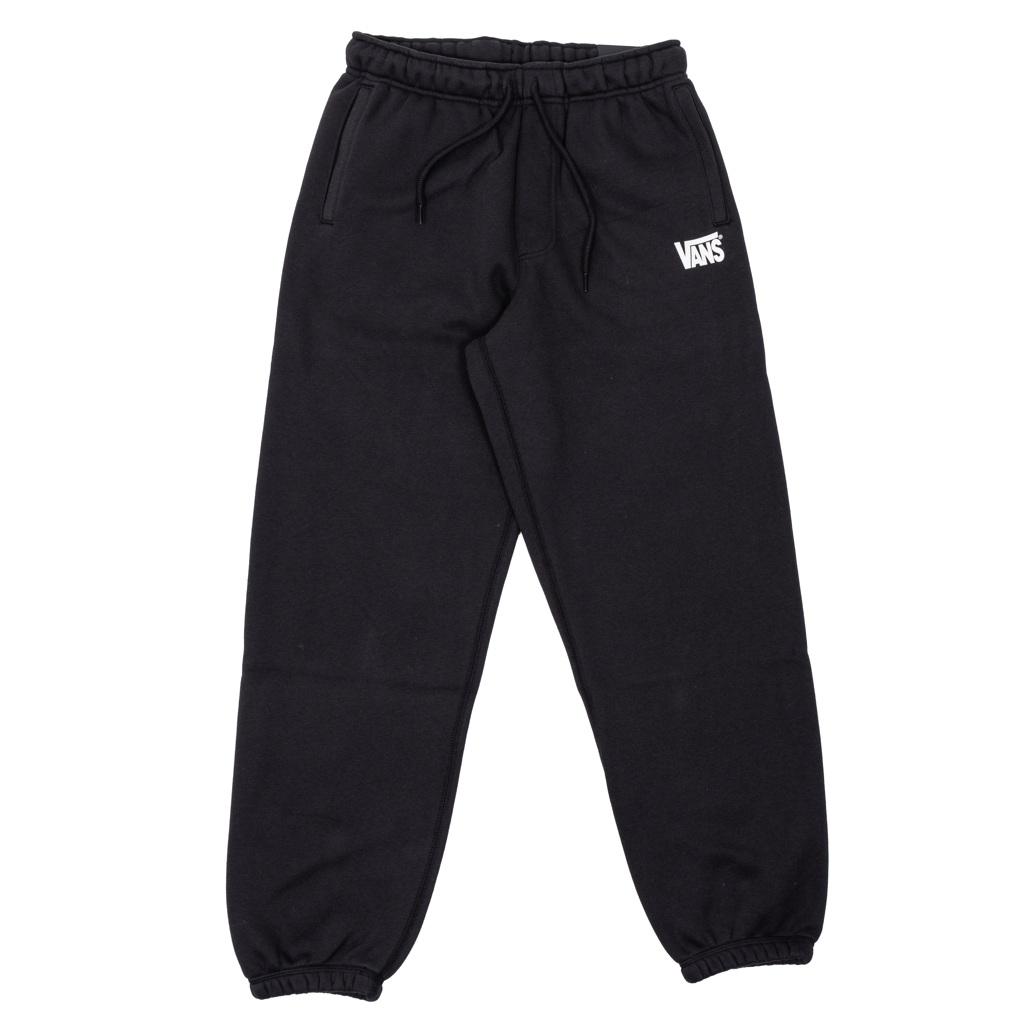 Vans Stretch Logo Fleece II Pants - Black/White