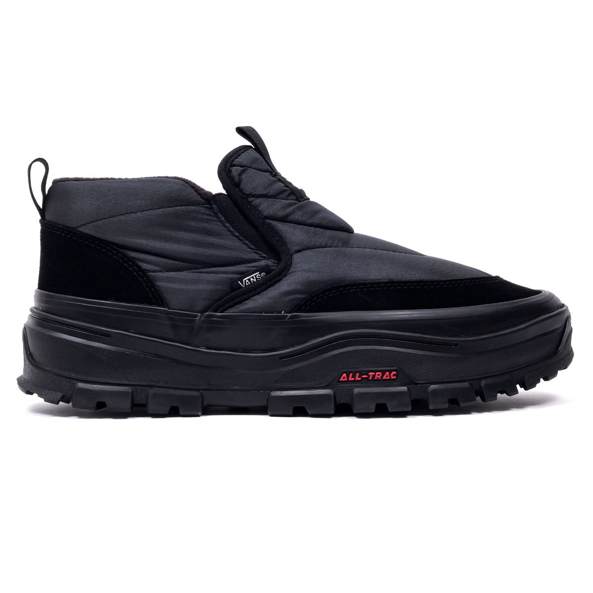 Vans Mid-Slip Puff Shoe - Black/Black