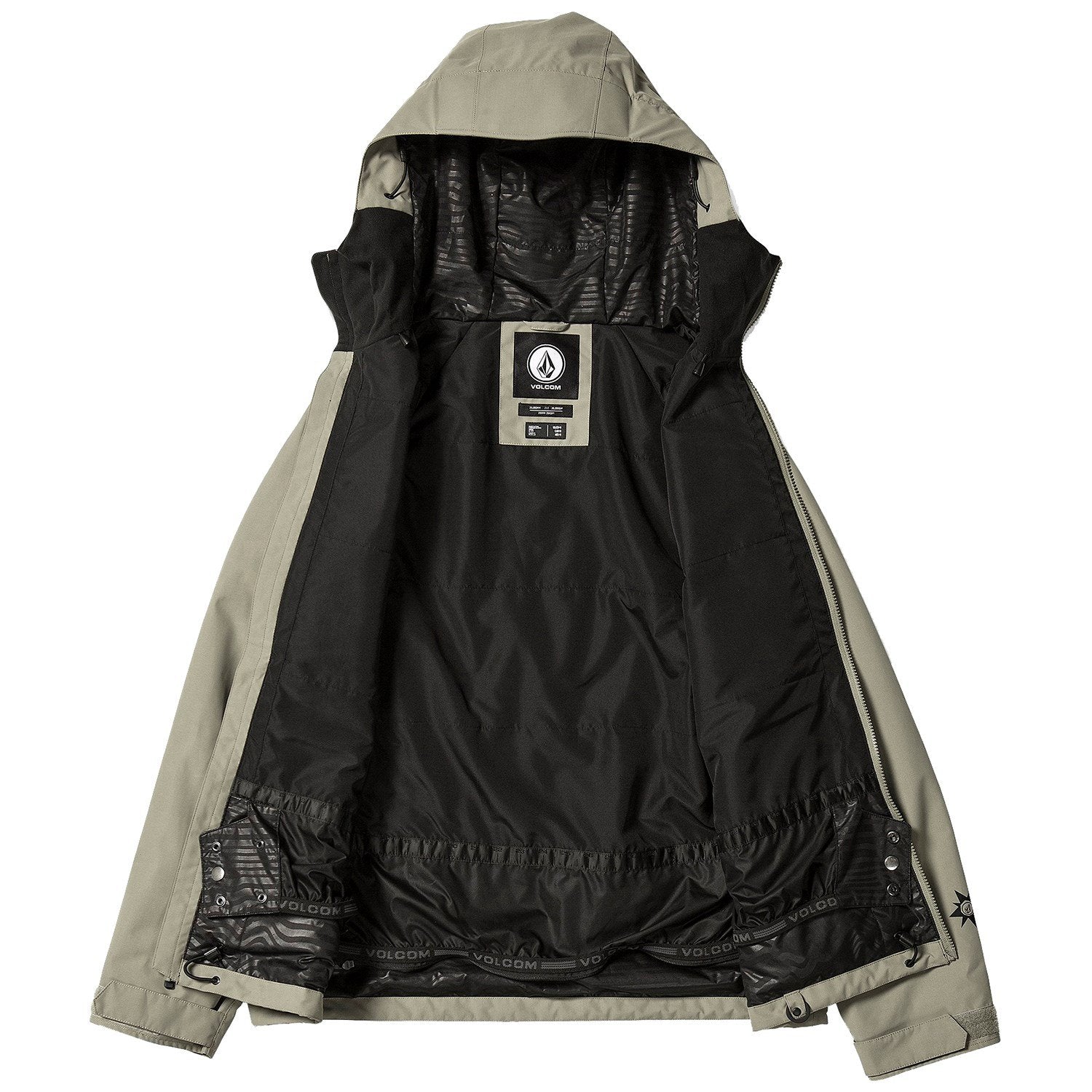 Light Military 2836 Volcom Insulated Jacket Lining