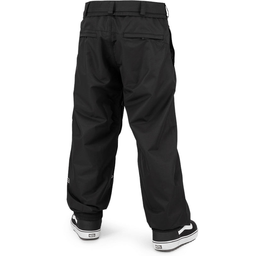 Black Arthur Longo Volcom Snow Pants Back