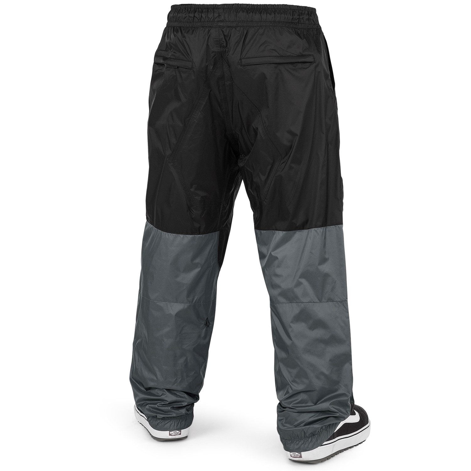 New Slashlapper Black Volcom Snow Pants Back