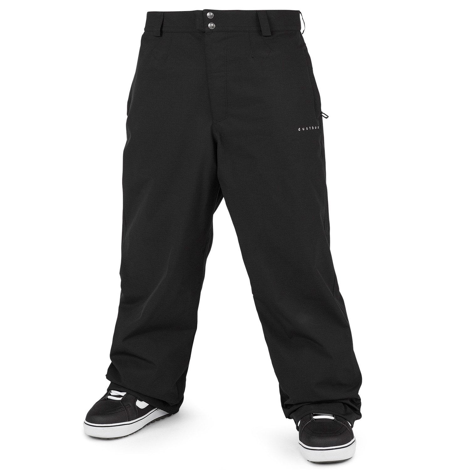 Black Dustbox Volcom Snow Pants