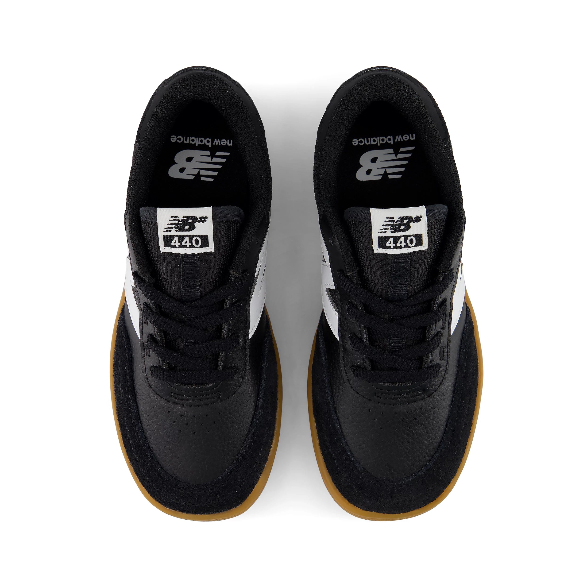 Kids Black/Gum 440 NB Numeric Skate Shoe Top