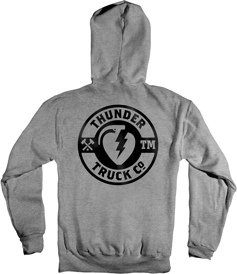 Thunder Mainliner Hoodie - Gunmetal Heather