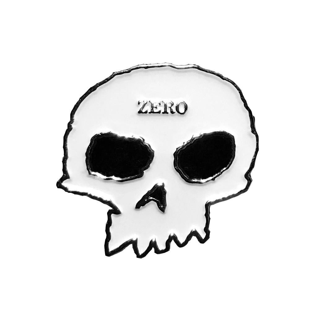 Single Skull Zero Skateboards Enamel Pin