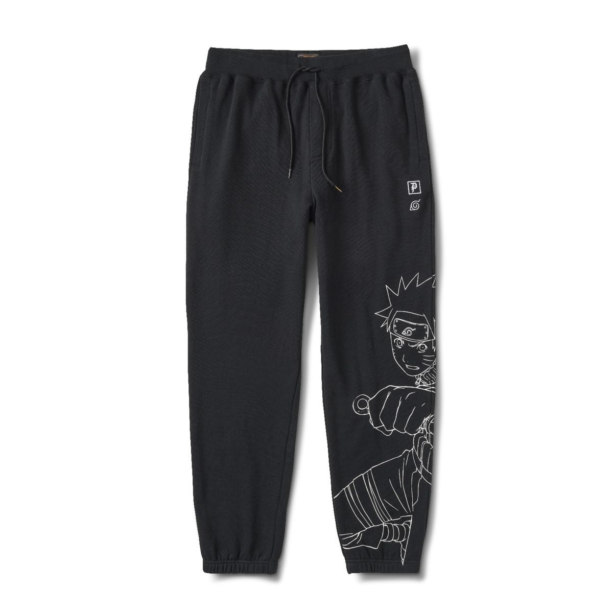 Primitive x Naruto Uzamaki Fleece Pants - Black