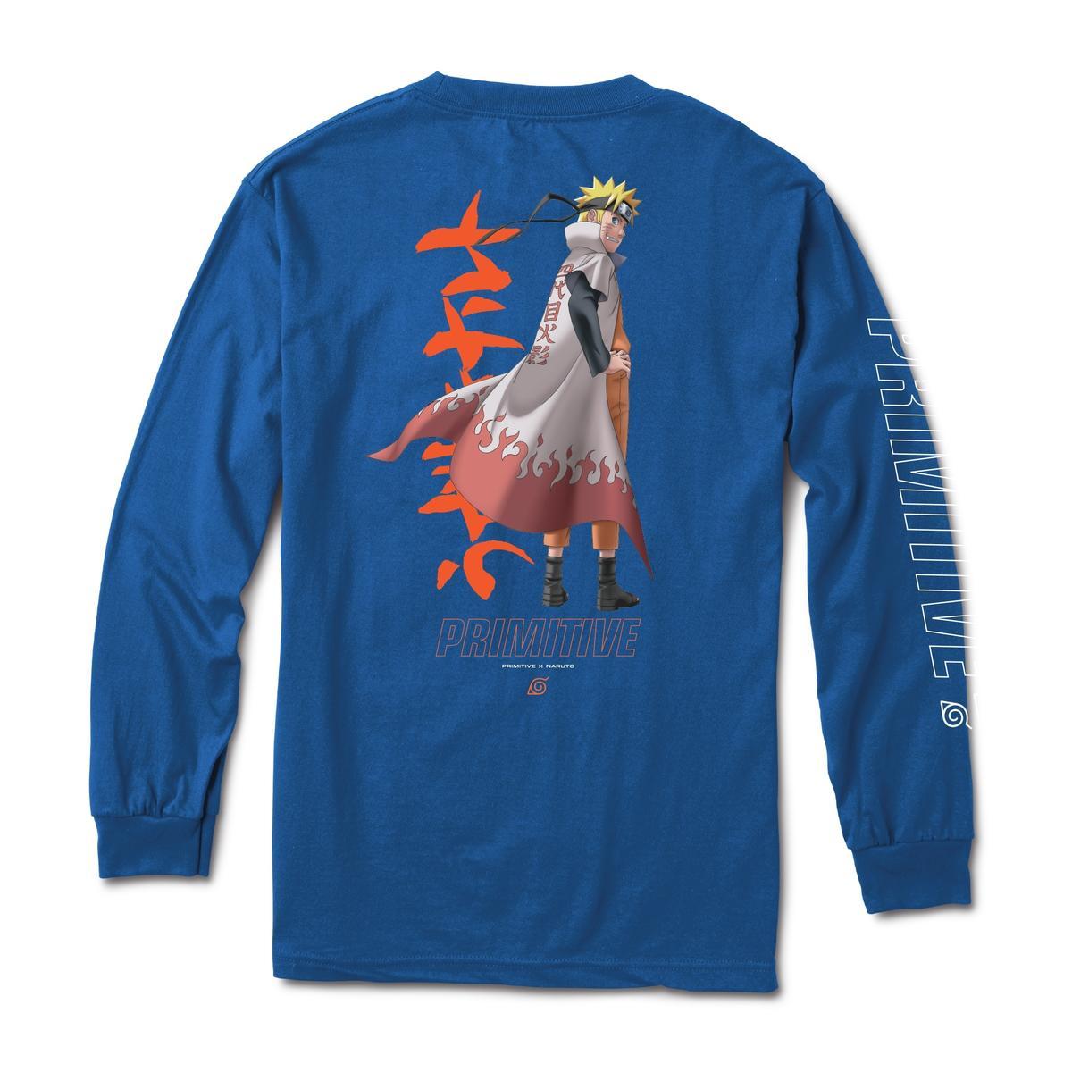 Primitive x Naruto Sage Long Sleeve Tee - Royal