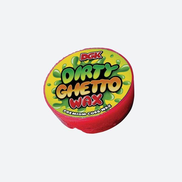 Red Dirty Ghetto DGK Skateboard Curb Wax