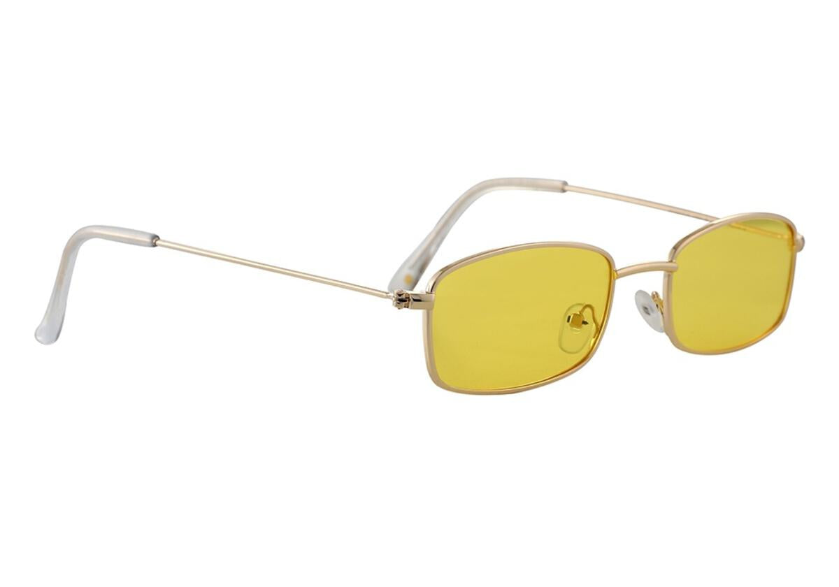 Gold Rae Polarized Glassy Sunglasses