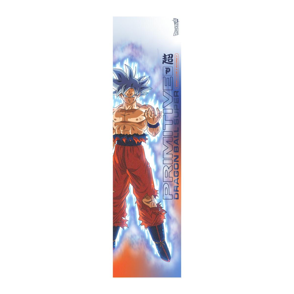 Goku Ultra Instinct DBZ Super x Primitive Skateboard Grip Tape