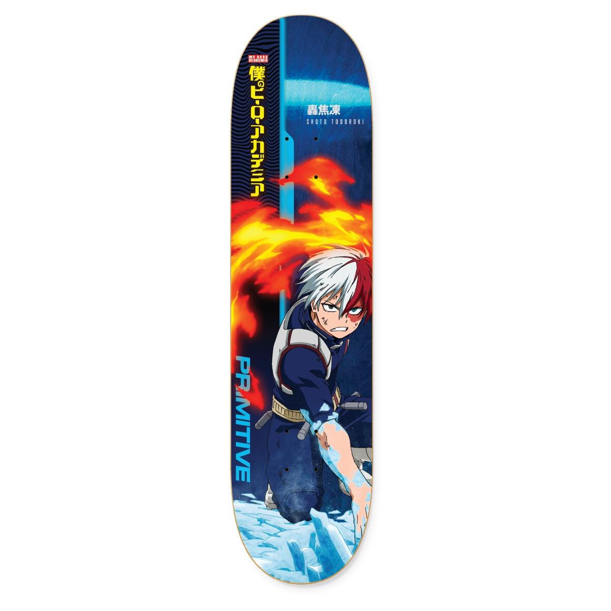 Shoto Todoroki Primitive Skateboard Deck