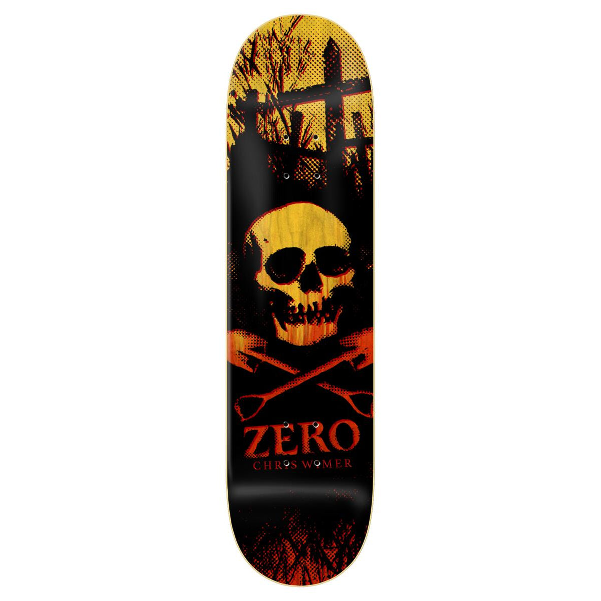 ZERO スケートボード デッキ SHALLOW GRAVE Zero Wimer Shallow Grave Skateboard Deck