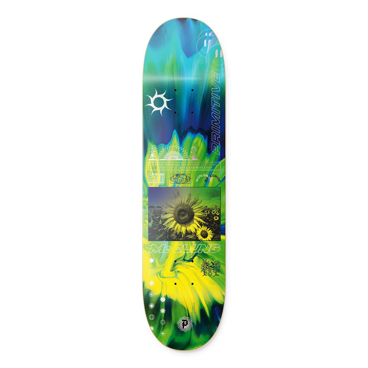 Trent McClung Demo Primitive Skateboard Deck